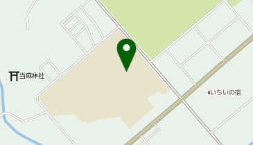 当麻中学校の地図画像