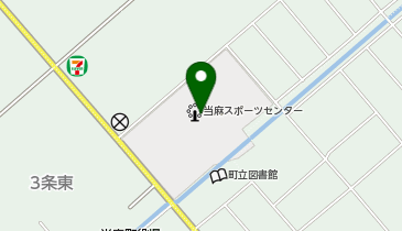 スポーツセンターの地図画像