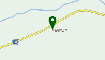 東地域集会所の地図画像