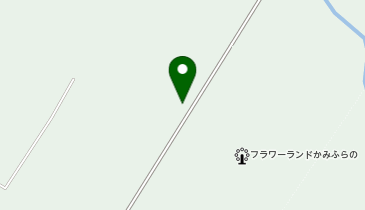 フラワーランドかみふらの駐車場の地図画像