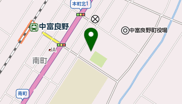 中富良野町郷土館の地図画像