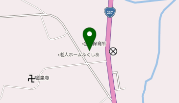 金山地区福祉交流センターの地図画像