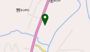 金山地区体育館の地図画像