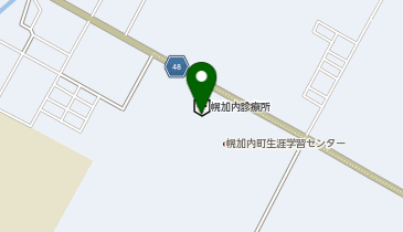 幌加内診療所の地図画像