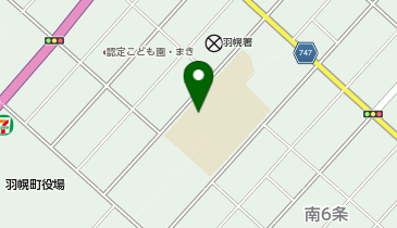 羽幌町立羽幌小学校グラウンドの地図画像