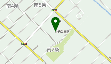 羽幌町中央公民館の地図画像