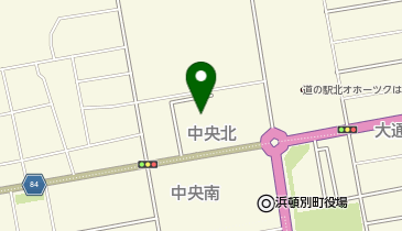 浜頓別町多目的アリーナの地図画像