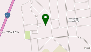 三笠コミュニティセンター広場の地図画像