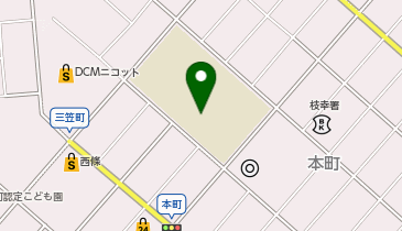 枝幸町立枝幸小学校の地図画像