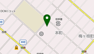 枝幸町中央コミュニティセンターの地図画像