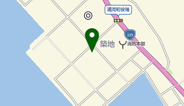 勤労青少年ホームの地図画像