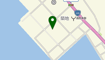 勤労者体育センターの地図画像