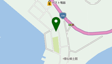 漁村センターの地図画像