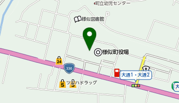 中央公民館の地図画像