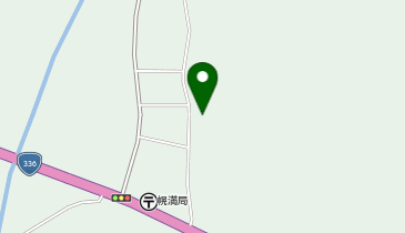 幌満旧教員住宅の地図画像