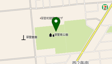 芽室南公園の地図画像