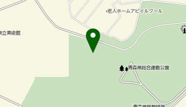 青森県総合運動公園の地図画像