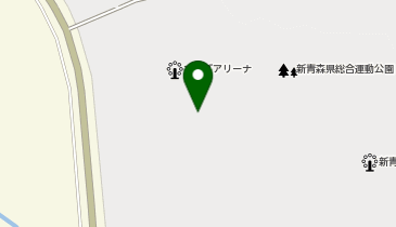マエダアリーナ(新青森県総合運動公園総合体育館)の地図画像