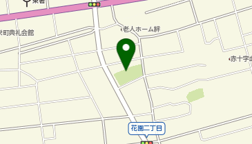 花園町公園の地図画像