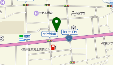 リンクステーションホール青森(青森市文化会館)の地図画像