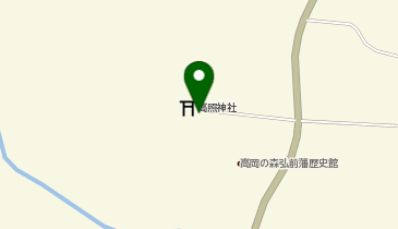 高照神社の地図画像