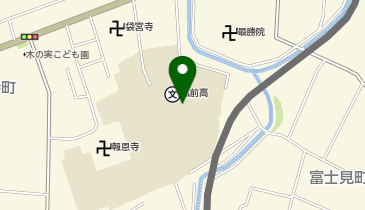 弘前高校の地図画像