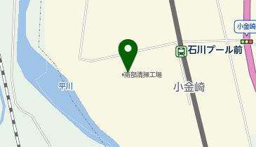 南部清掃工場の地図画像