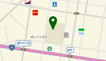 城下小学校の地図画像