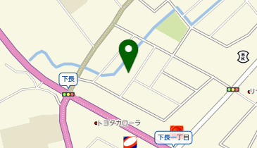 下長公民館の地図画像
