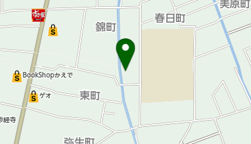 東公民館の地図画像