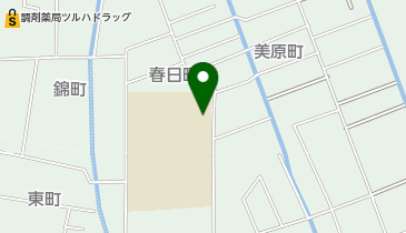 黒石東小学校体育館の地図画像