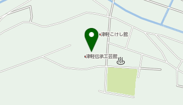 津軽伝承工芸館の地図画像