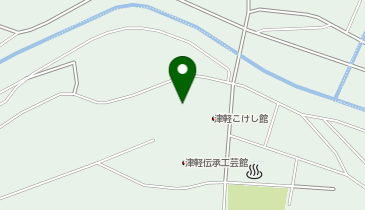 津軽こけし館の地図画像