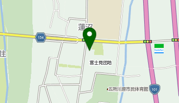 富士見コミュニティセンターの地図画像