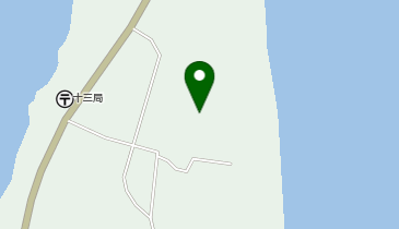 十三湊発掘調査事務所の地図画像