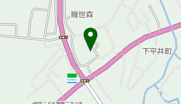 北部コミュニティセンターの地図画像