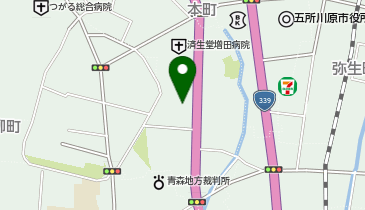 働く婦人の家の地図画像