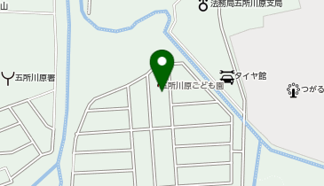 認定こども園五所川原こども園の地図画像