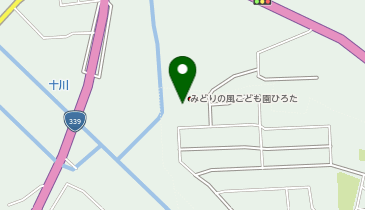 みどりの風こども園ひろたの地図画像