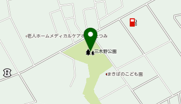 三木野公園の地図画像