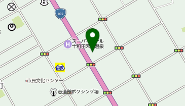 市民交流プラザ「トワーレ」の地図画像
