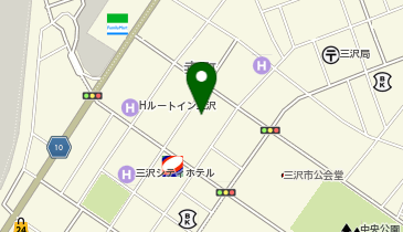 三沢市勤労青少年ホームの地図画像