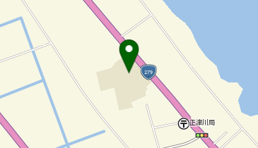 旧正津川小学校グラウンドの地図画像