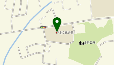 下北文化会館の地図画像