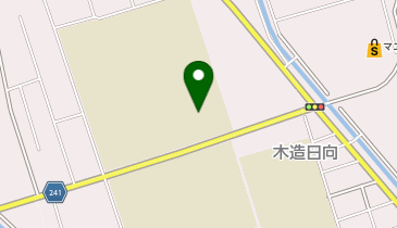 木造中学校の地図画像