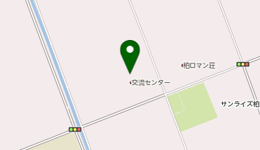 柏ふるさと交流センターの地図画像