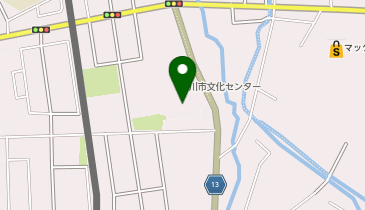 平川市文化センターの地図画像