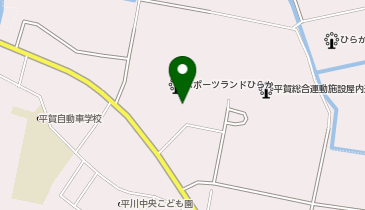 平川市平賀農村環境改善センターの地図画像