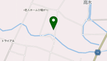 高木集落会館の地図画像