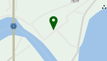 旧浅所小学校の地図画像